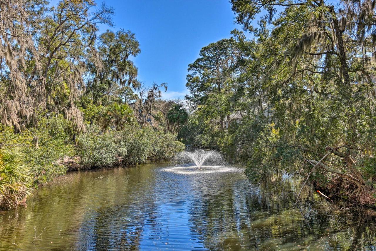 Coastal Oasis With Pool - Walk To Coligny Beach Park Гілтон-Гед-Айленд Екстер'єр фото